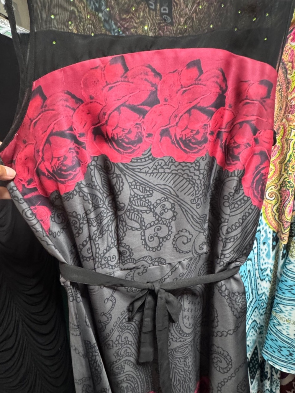 Desigual Barcelona Dress with Embroidered Signature